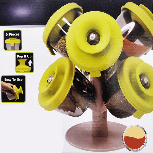 Rotating Seasoning Pot Creative Seasoning Pot