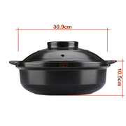 Flame High Temperature Resistant Dry Pot Ceramic Pot Pan Health Pot Pan
