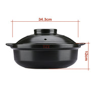 Flame High Temperature Resistant Dry Pot Ceramic Pot Pan Health Pot Pan
