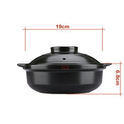 Flame High Temperature Resistant Dry Pot Ceramic Pot Pan Health Pot Pan